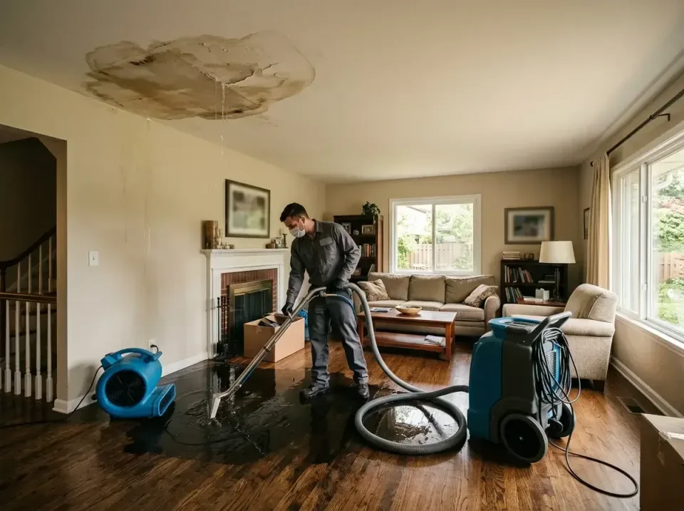 attic-pipe-burst-ceiling-drip-008 — frequently asked questions, Water Damage Restoration & Carpet Care in Ashland, KY